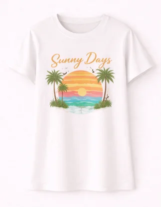 Women Casual Graphic Tee